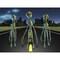Aliens On Road To City. Ufo Poster Print By Bruce Rolff/Stocktrek Images